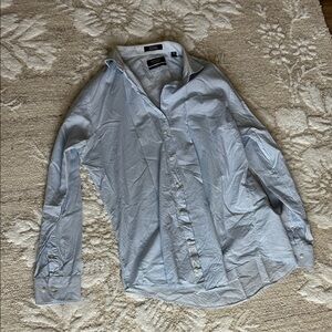 Nordstrom Men's Casual Light Blue Button Down Shirt